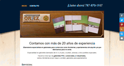 Desktop Screenshot of gabinetesortiz.com